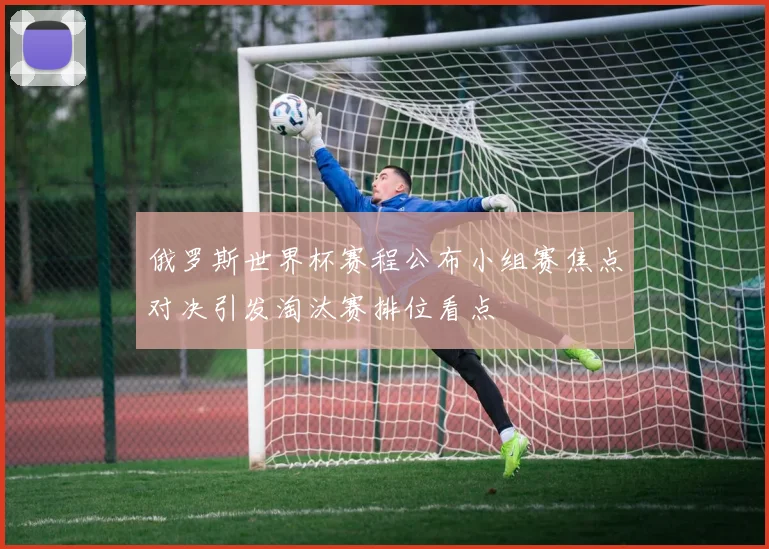 俄罗斯世界杯赛程公布小组赛焦点对决引发淘汰赛排位看点